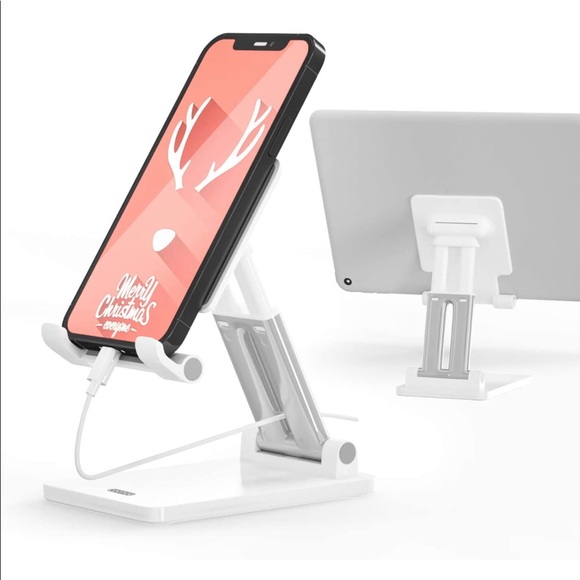 Adjustable Phone Stand, Foldable Phone Holder - Picture 1 of 5